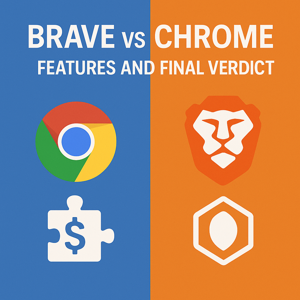 Brave vs Chrome feature comparison and final verdict
